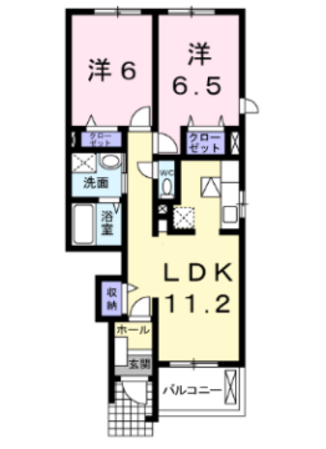 パッソ神田Ⅰの物件間取画像